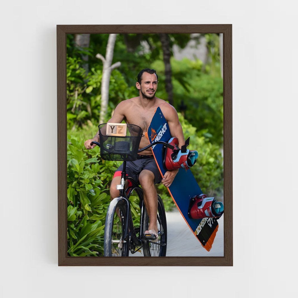 Poster Ride & Roll – affiche Kitesurf (vue 5)